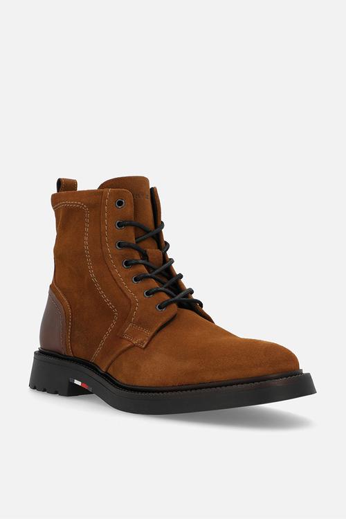 Light hilfiger suede zip boot Coconut Grove