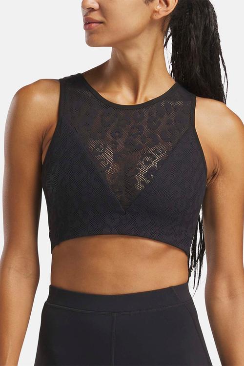Mesh Bralette - Black