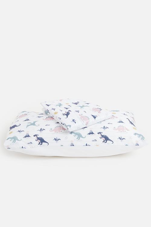 Chompasaurus duvet cover set - multi