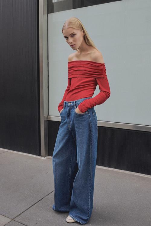 Blouse Blush - Red