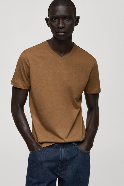 T-Shirt Chelsea - Tobacco-Brown