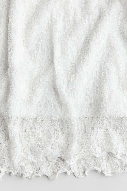 Lace top - White