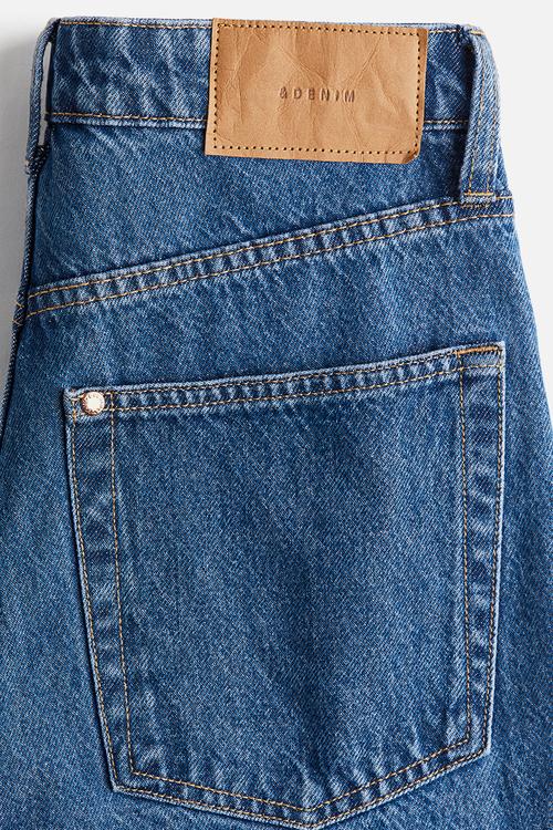 Wide ultra high jeans - denim blue