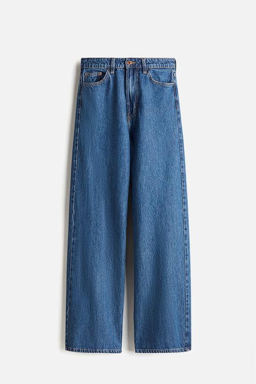Wide ultra high jeans - denim blue