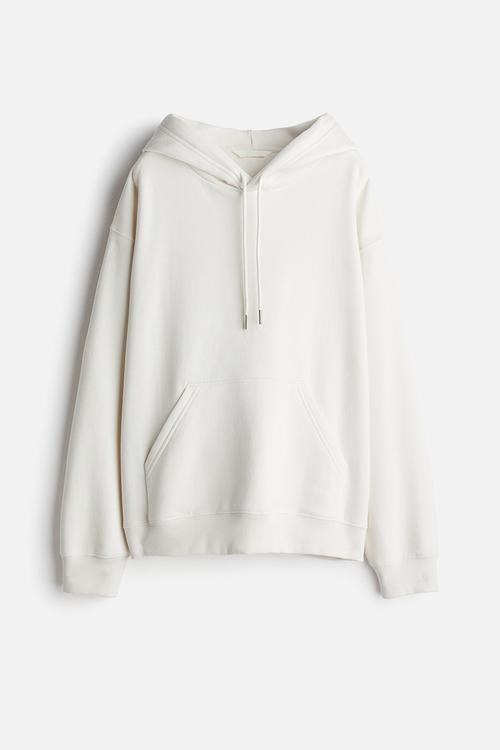 Hooded top - white