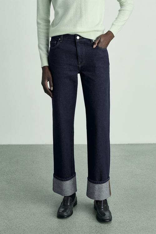 Jeans hanne - open blue