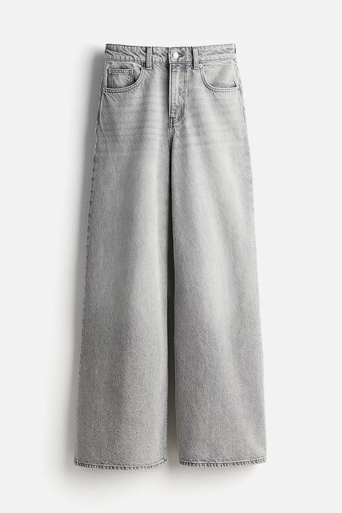 Wide jeans - light denim grey