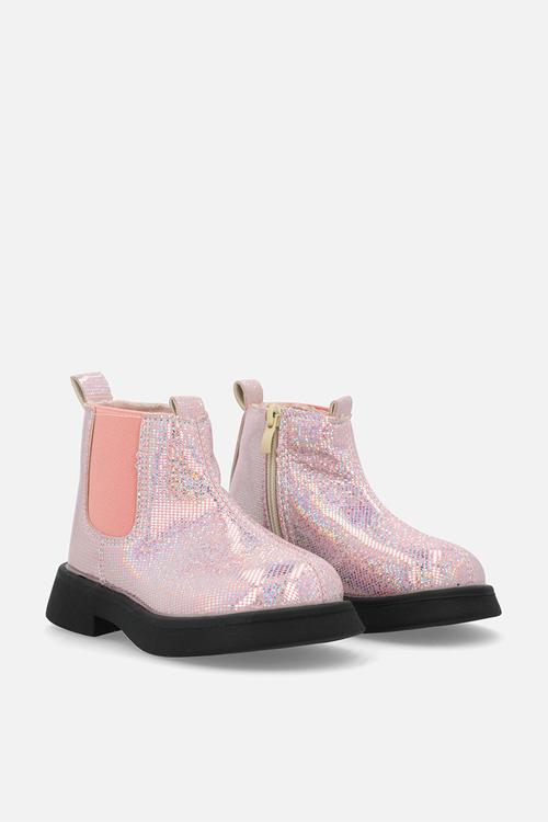 Mettalic boots-pink