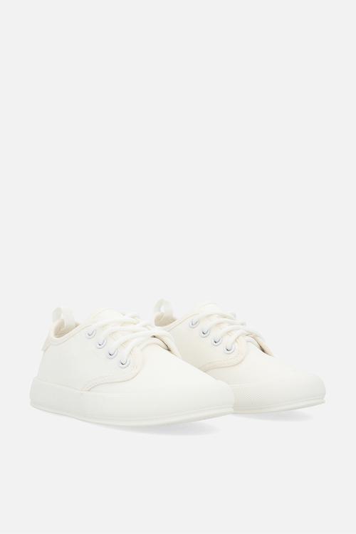 Lace up sneakers - off white