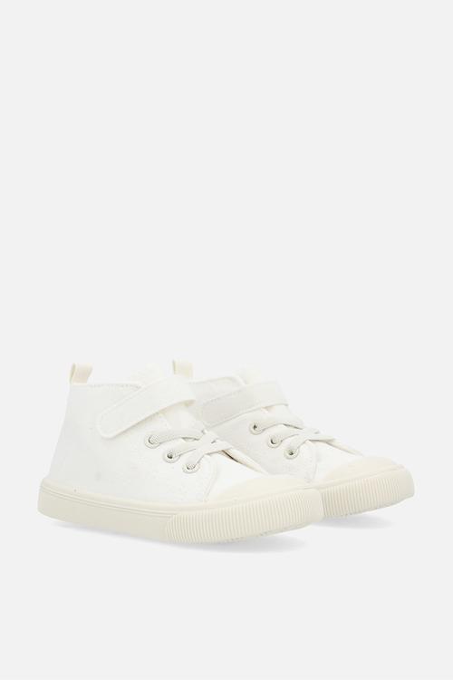Hi-top sneakers - white
