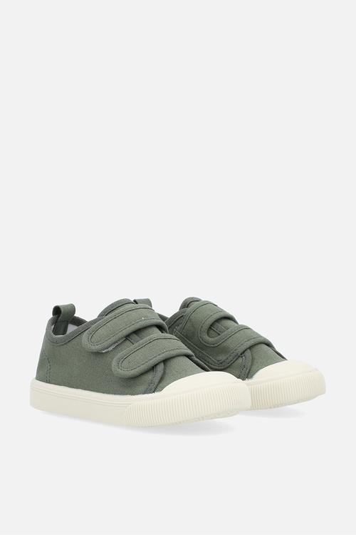 Twin strap sneakers - grey-green