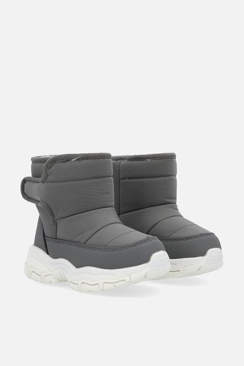Shearling lined boots-grey