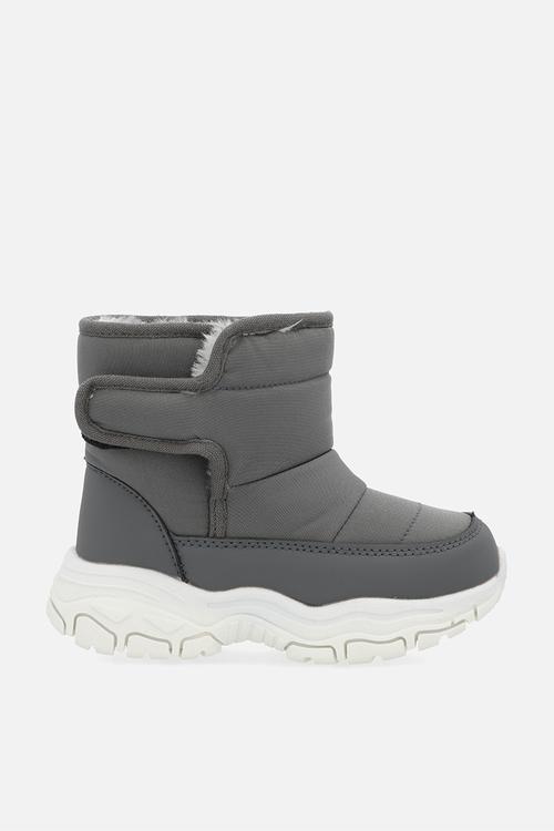 Shearling lined boots - grey