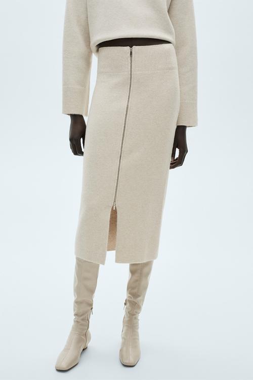 Skirt rebecca - light pastel beige
