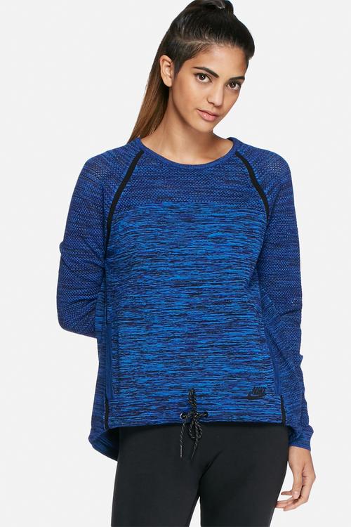 Tech knit crew neck