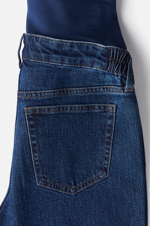 Mama wide jeans - dark denim blue