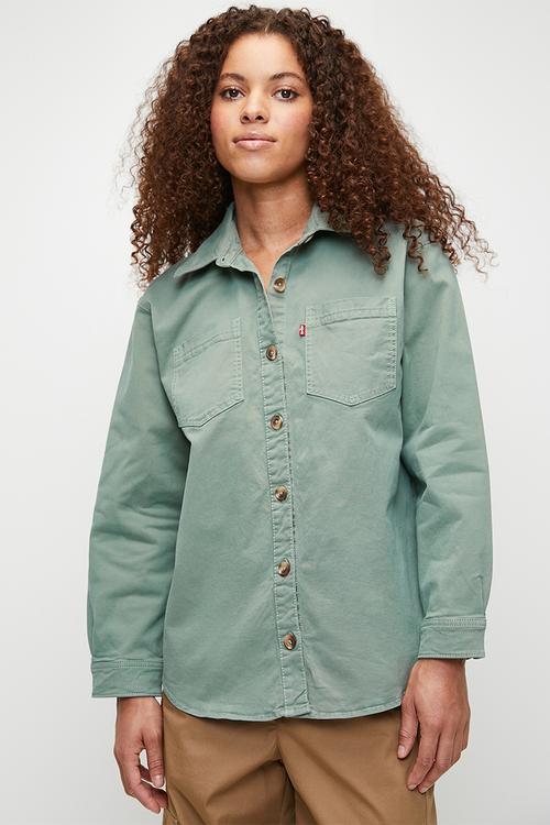 Iris Shirt Za Lily Pad - green