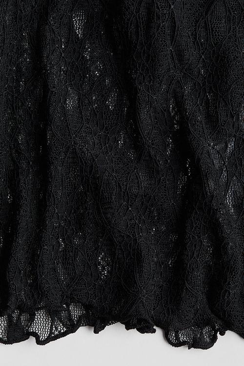 Lace top - Black