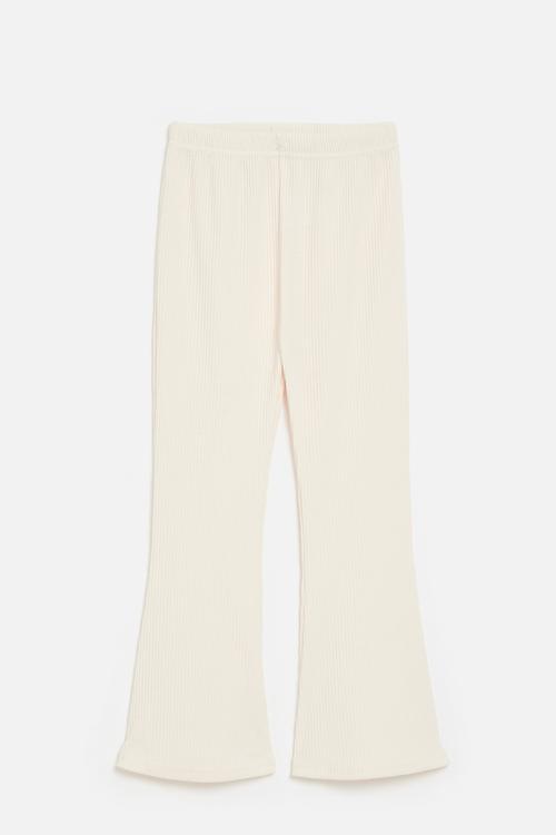 Flared legging - ecru