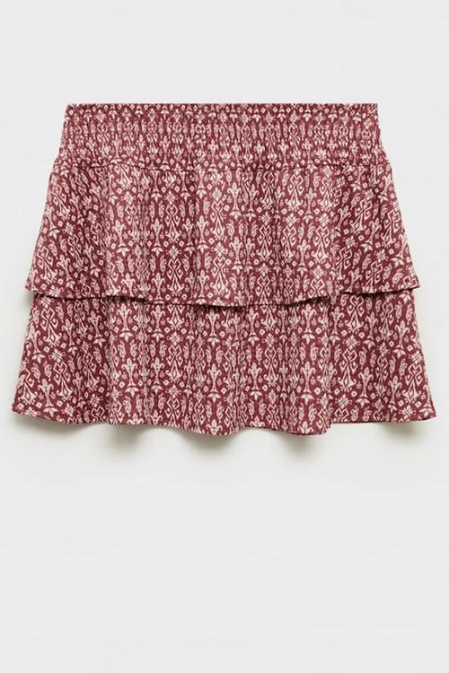 Skirt selena - dark red