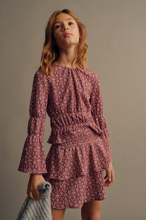 Skirt selena - dark red