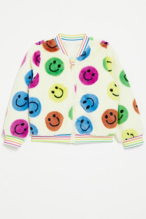 Printed bomber jacket - multi