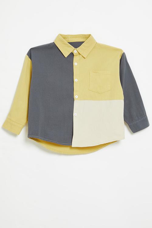 Colour block shirt - multi