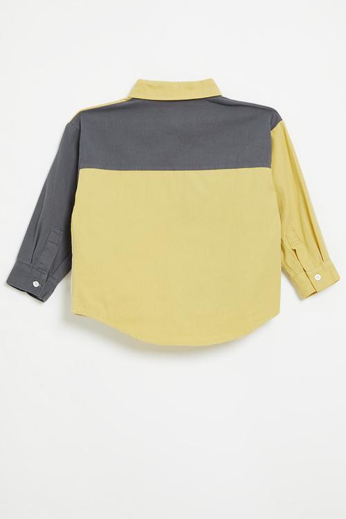 Colour block shirt - multi