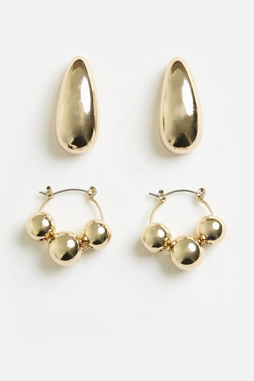 Adriana earring set - gold