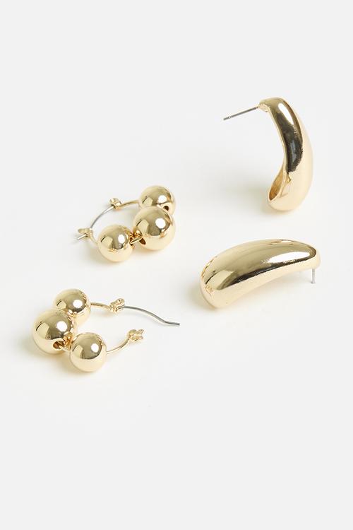 Adriana earring set - gold