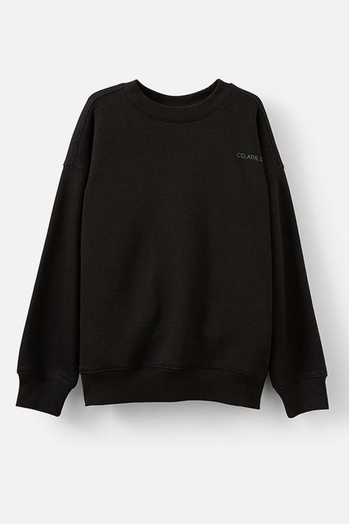 Sammy oversize crew - black