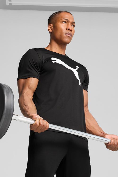 M TAD ESSENTIALS Solid Cat Tee (CF big cat) - PUMA Black