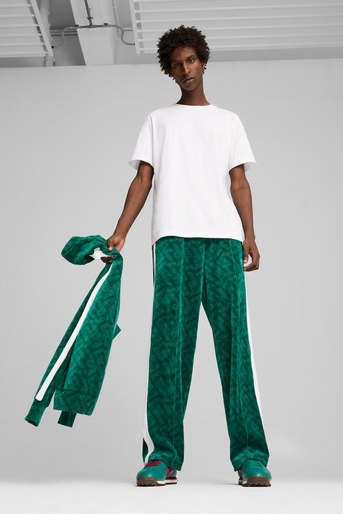 PUMA X SQUID GAME T7 Iconic Straight Track Pants - Mint Tea