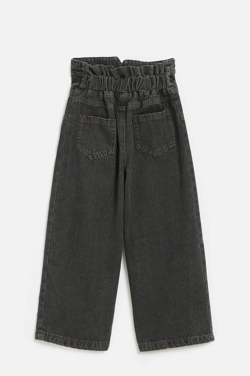 High waisted jeans-black