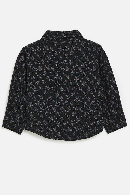 Button down shirt - navy blue