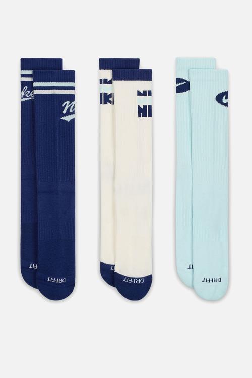 Nike Everyday Plus Crew Socks (3 Pairs) - Multi-Color