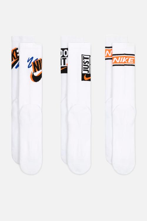 Everyday Plus Crew Socks (3 Pairs)  - Multi-Color