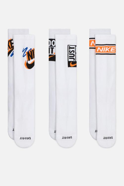 Everyday Plus Crew Socks (3 Pairs)  - Multi-Color