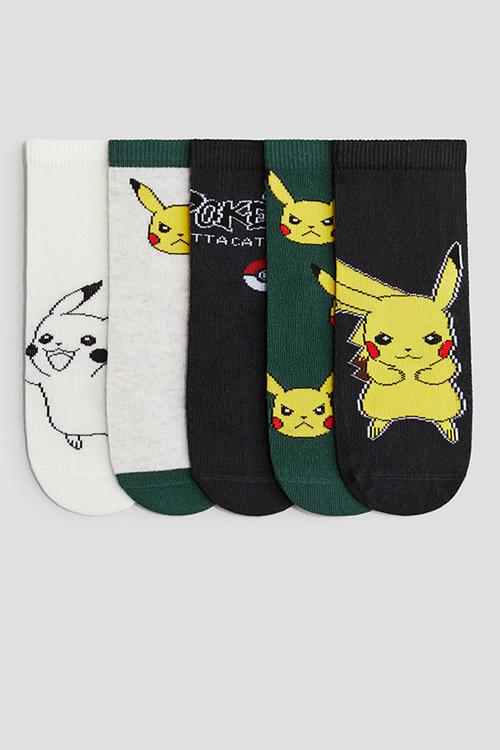 5-Pack patterned socks - multi 