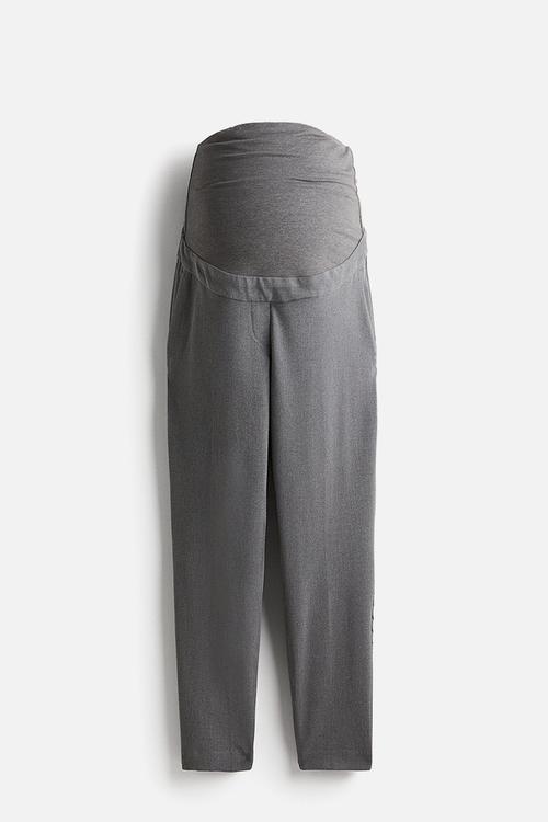 Mama tailored trousers - grey marl 