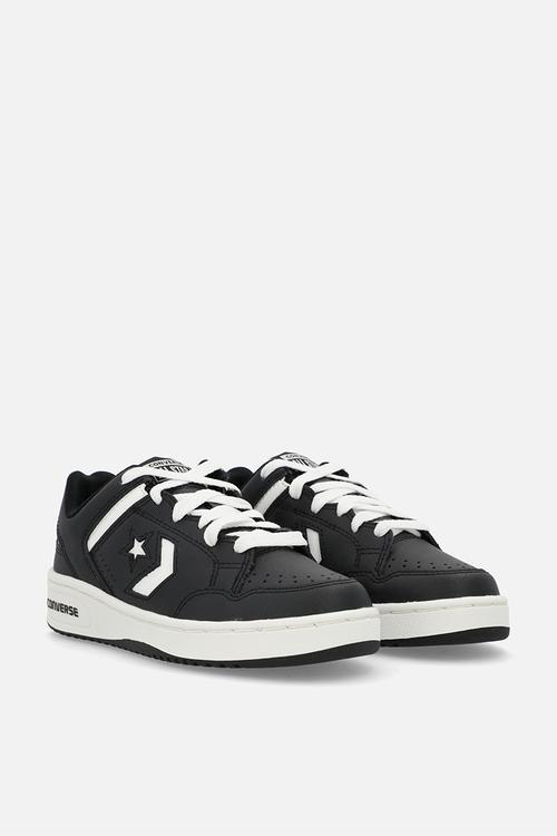 Converse weapon leather - black/white/vintage white