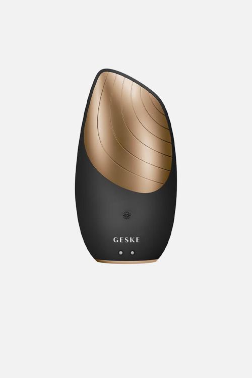 Sonic Thermo Facial Brush  6 in 1 - Black & Gold