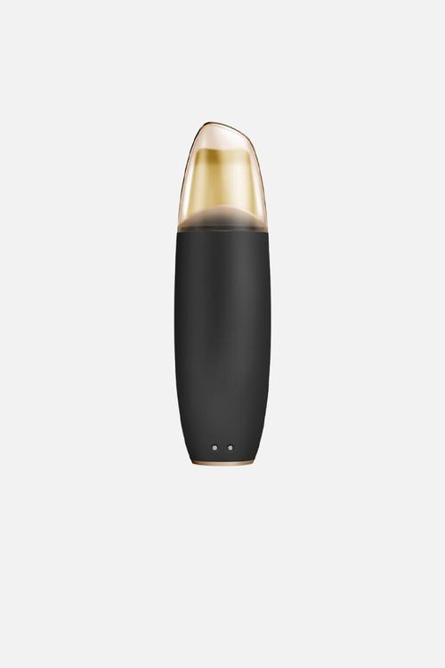 MicroCurrent Skin Scrubber & Blackhead Remover  9 in 1 - Black & Gold