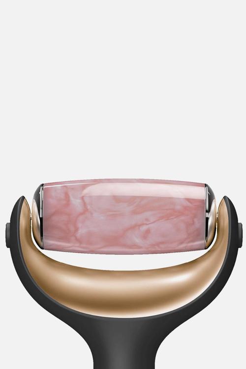 Face Roller Rose Quartz Head