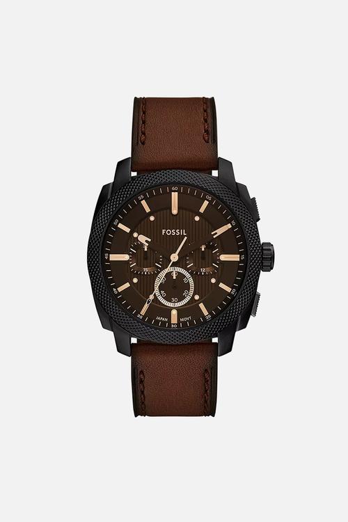 Machine Chronograph Watch - Brown