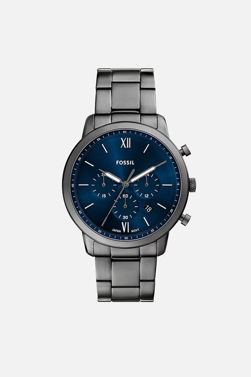 Neutra Chronograph Stainless Steel Watch - Smoke