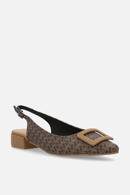 Babette  heel - chocolate multi