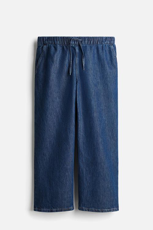 Denim joggers - denim blue 