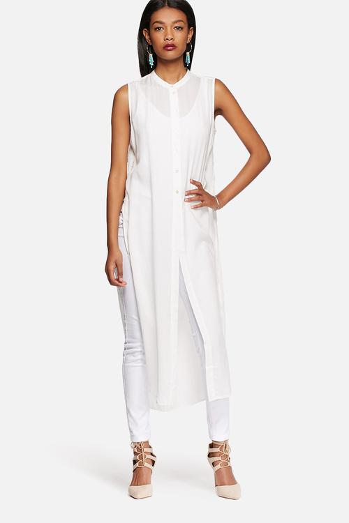 Meshy long shirt