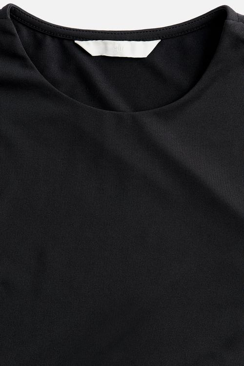 Jersey top - black